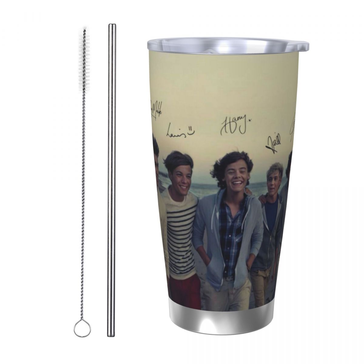 Stainless Steel Straw - แก้วน้ำสแตนเลส O-One-D-Directions ขนาด 20 ออนซ์ สำหรับรถยนต์