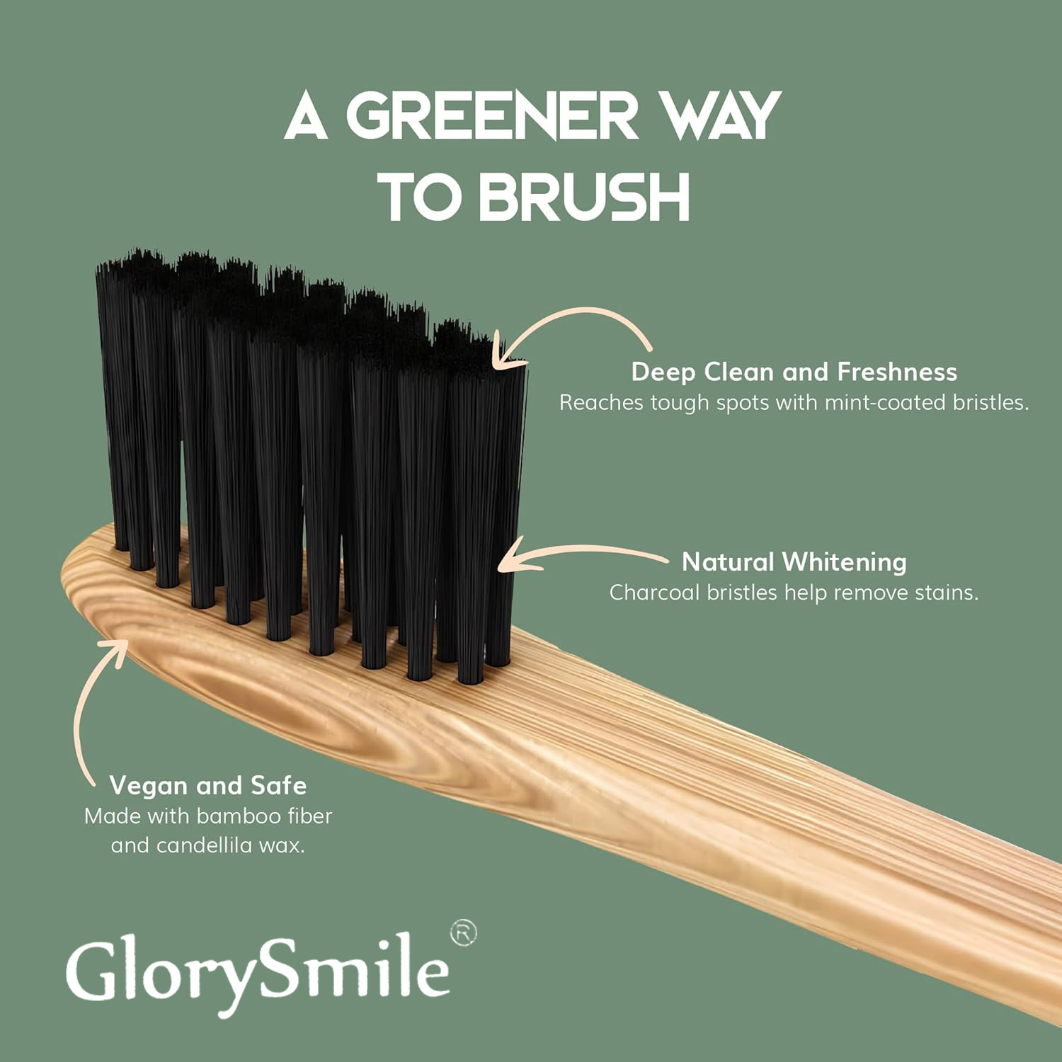แปรงสีฟันไม้ไผ่สำหรับผู้ใหญ่ – - Bamboo Toothbrush Set บทวิจารณ์และราคา