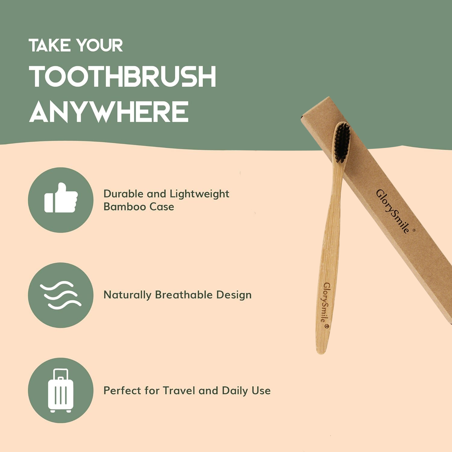 แปรงสีฟันไม้ไผ่สำหรับผู้ใหญ่ – - Bamboo Toothbrush Set บทวิจารณ์และราคา