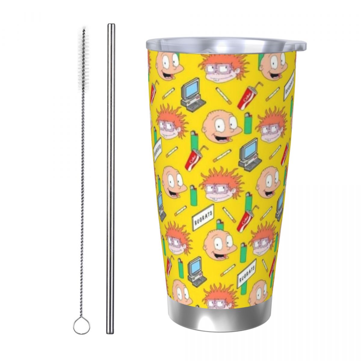 แก้วน้ำสแตนเลส R-Rugrats ขนาด  - Stainless Steel Straw บทวิจารณ์และราคา
