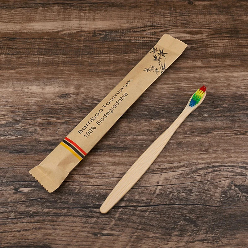 5-30 ชิ้นแปรงสีฟันไม้ไผ่แปรงสี - Bamboo Toothbrush Set บทวิจารณ์และราคา