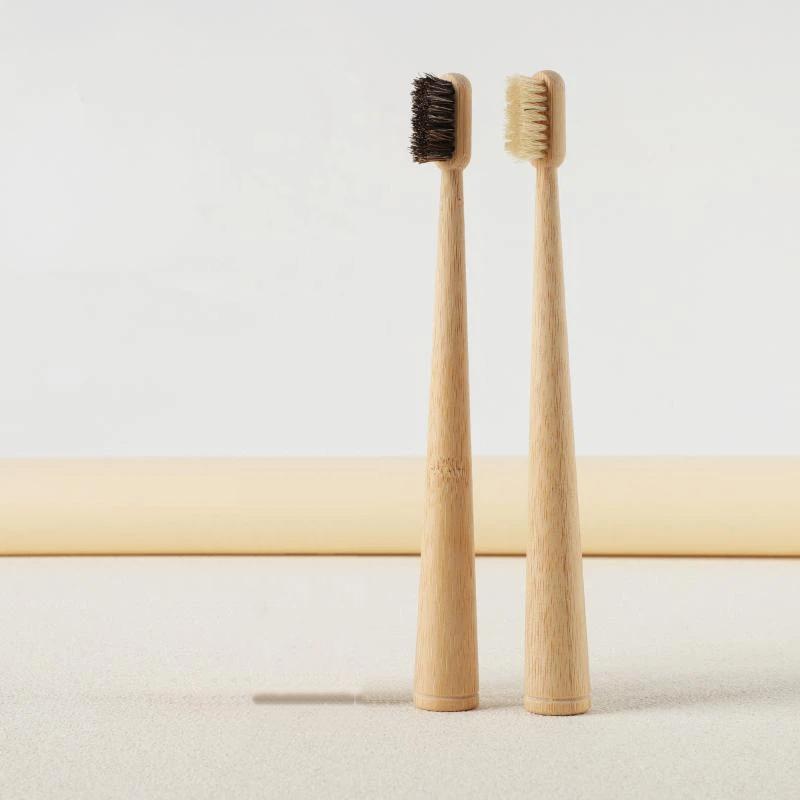 /ACR/1ชิ้น/4ชิ้น แปรงสีฟันขนแป - Bamboo Toothbrush Set บทวิจารณ์และราคา
