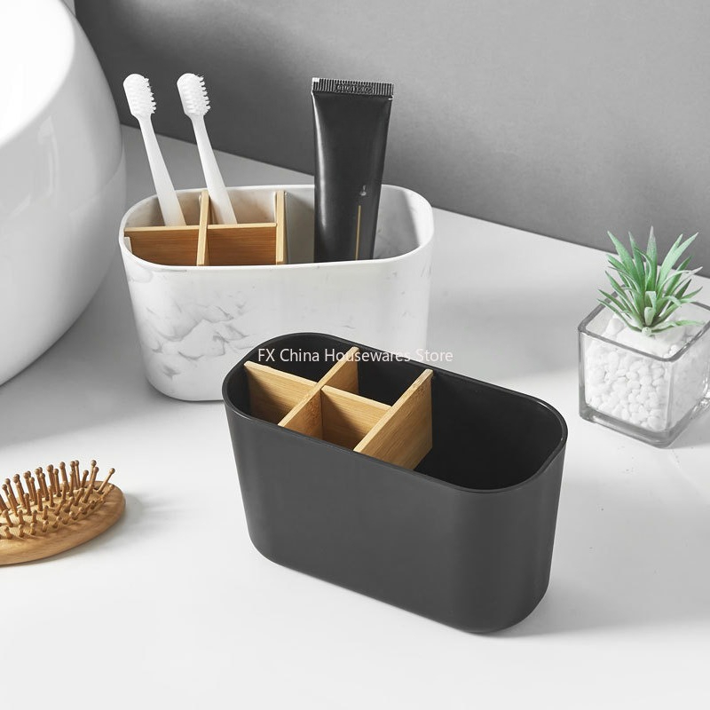 ที่วางแปรงสีฟันไม้ไผ่สำหรับแปร - Bamboo Toothbrush Set บทวิจารณ์และราคา